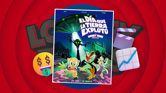 El día que la Tierra explotó: Una película de Looney Toones recauda 16 millones de pesos en México