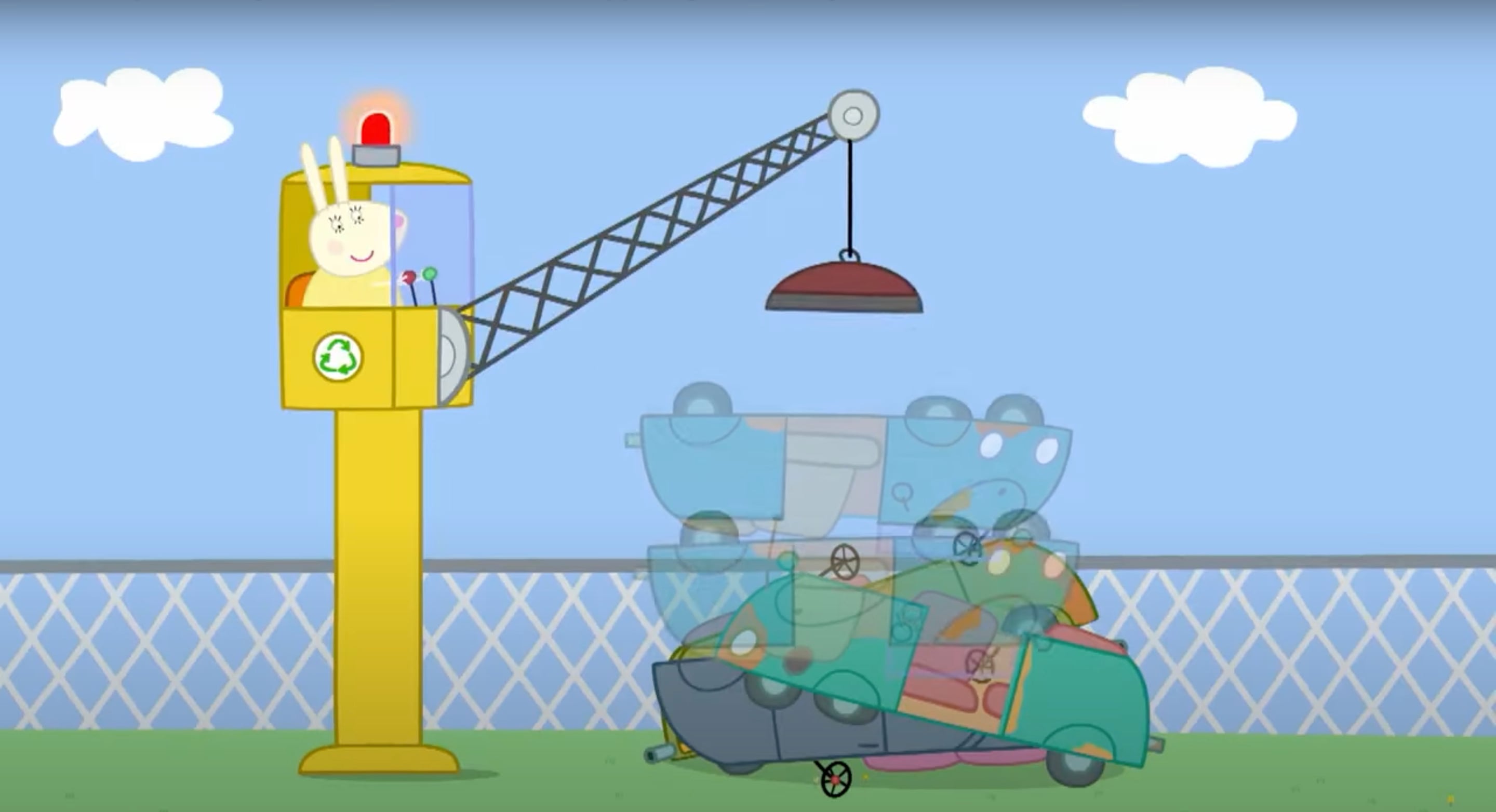 Los trabajos de la Señorita Liebre en Peppa Pig