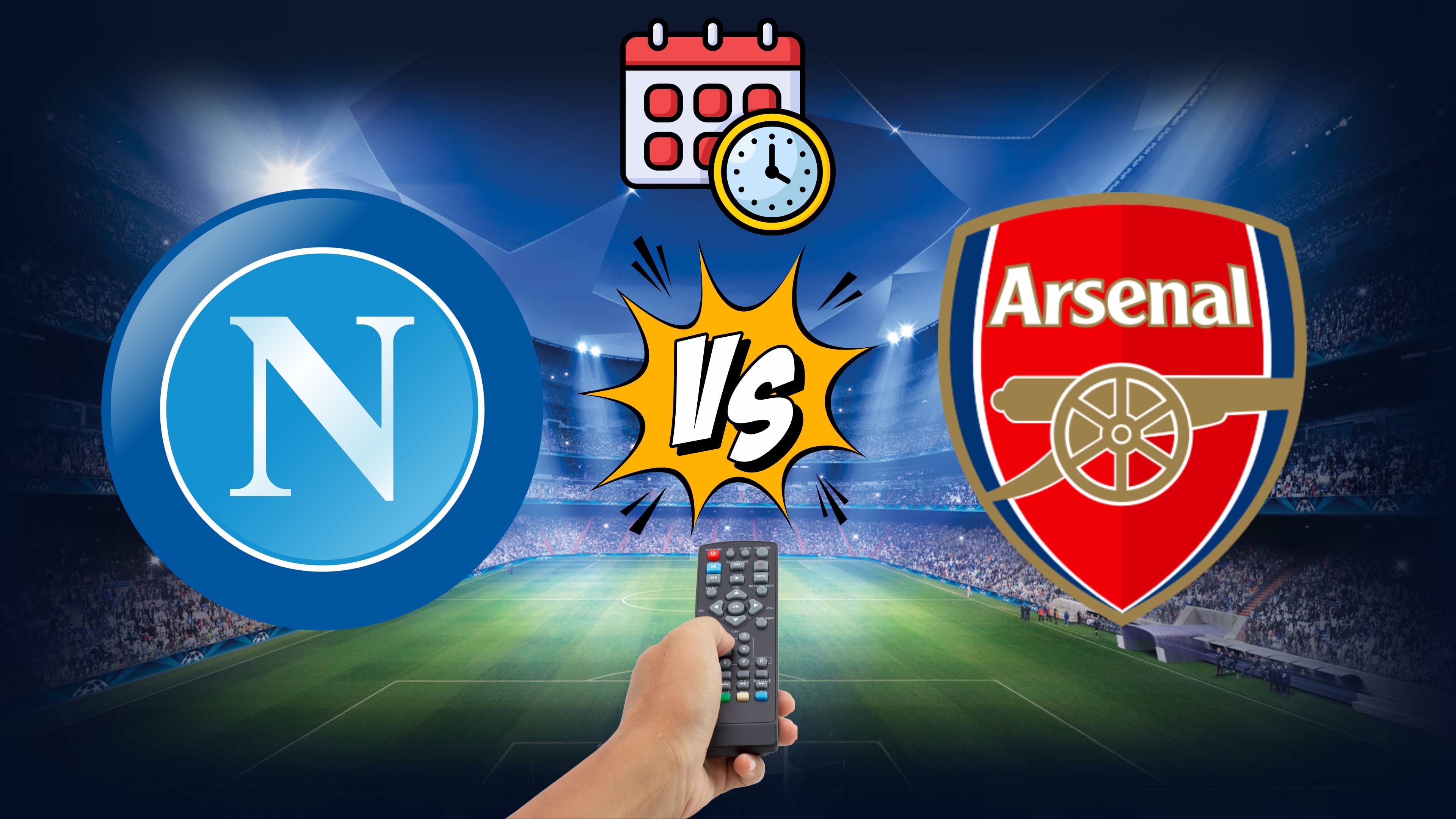 Napoli vs Arsenal: A qué hora y dónde ver el partido de la Jornada 1 de la Champions League