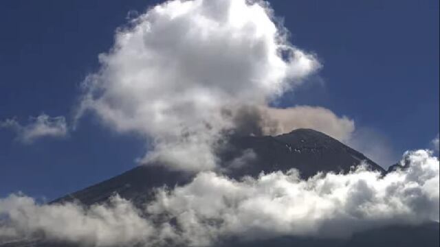 Volcán Popocatépetl el 15 de noviembre