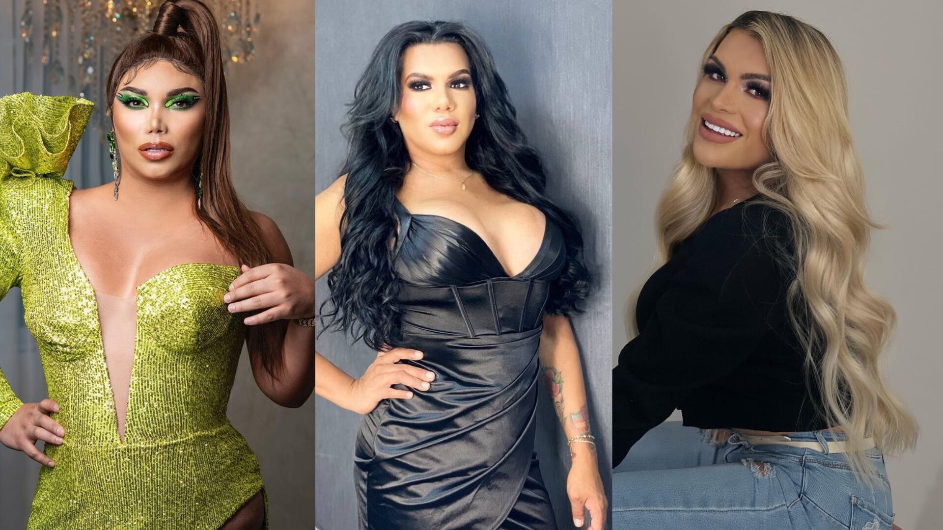 Las perdidas: Paolita Suárez, Kimberly 'La más preciosa' y Wendy Guevara.