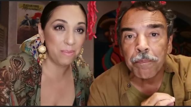 Regina Orozco y Damián Alcázar