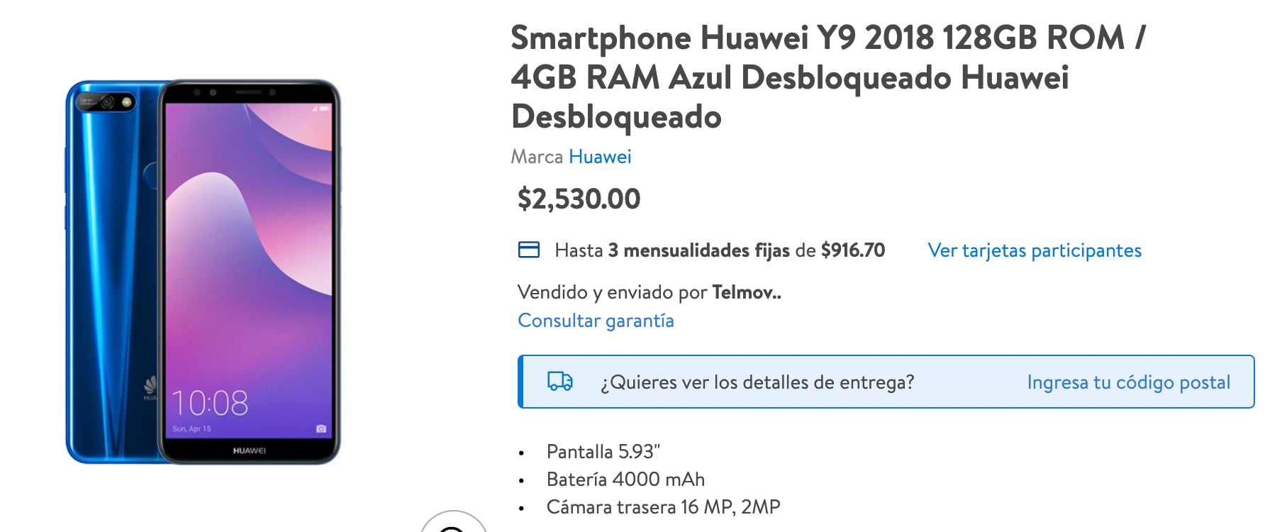 Huawei Y9