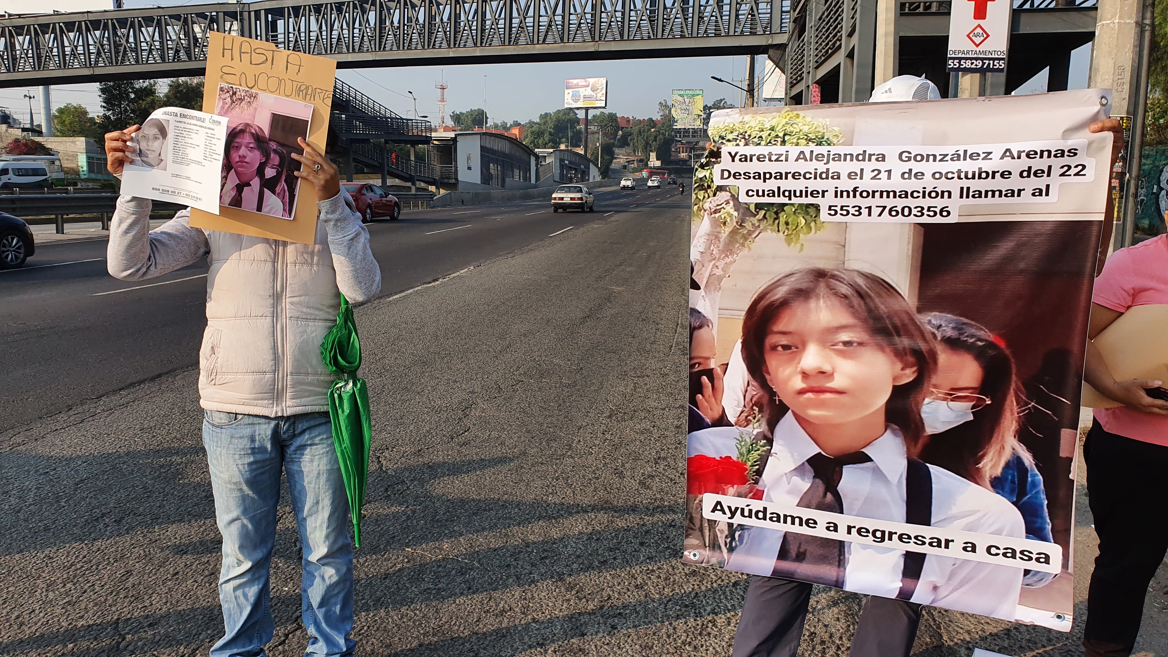 Familia de Yaretzi protesta por su desaparición