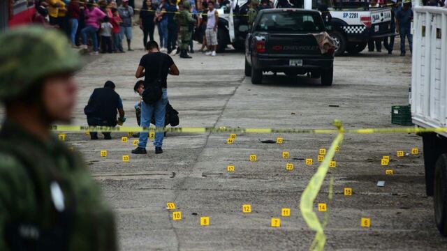 Ataque armado en Veracruz.