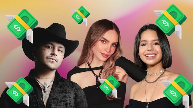 ¿Quién gana más dinero entre Belinda, Christian Nodal y Ángela Aguilar? La respuesta te sorprenderá
