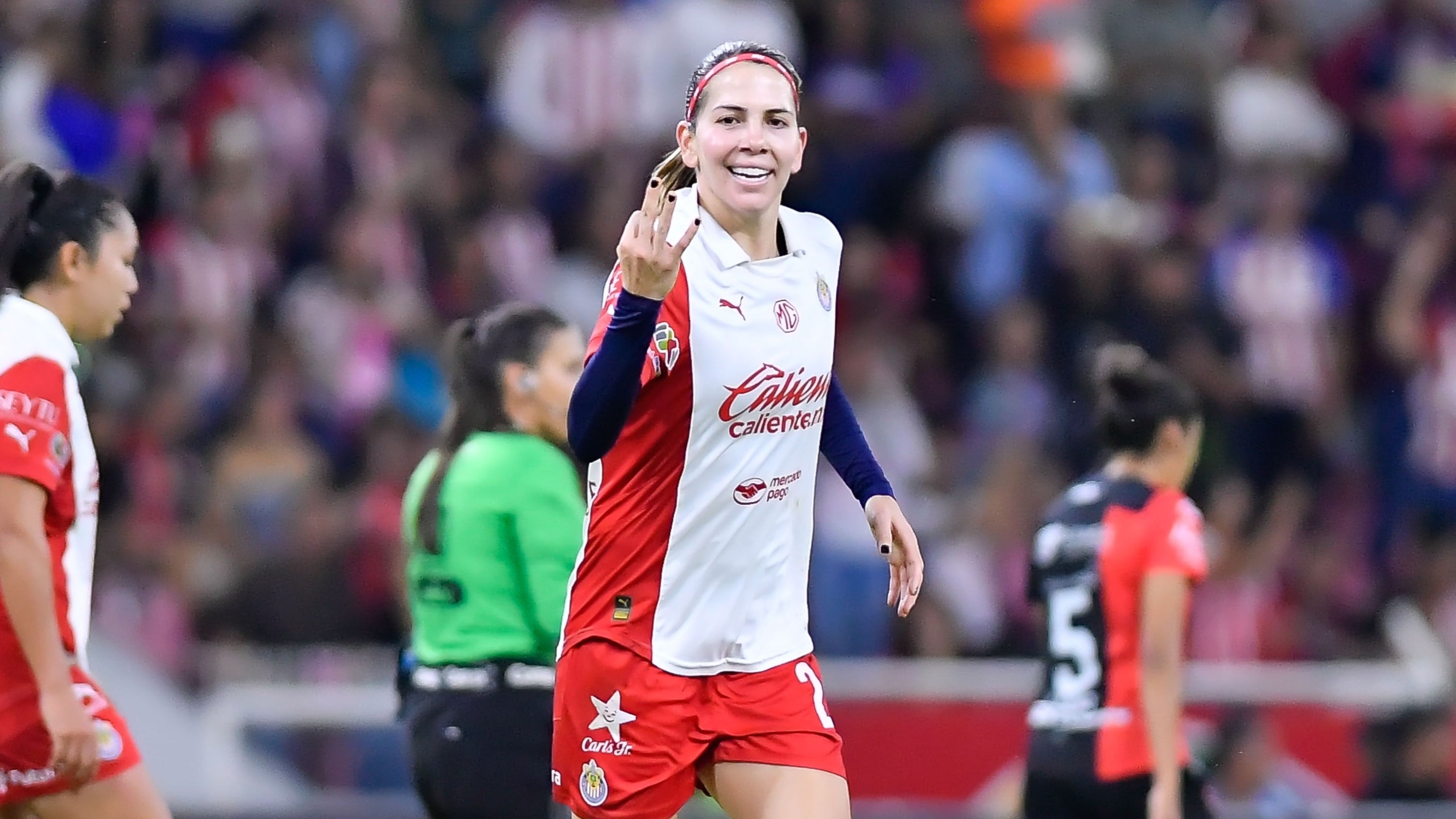 Licha Cervantes, jugadora de Chivas Femenil