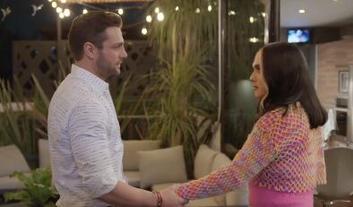 Nicola Porcella y Coco Máxima en El amor no tiene receta