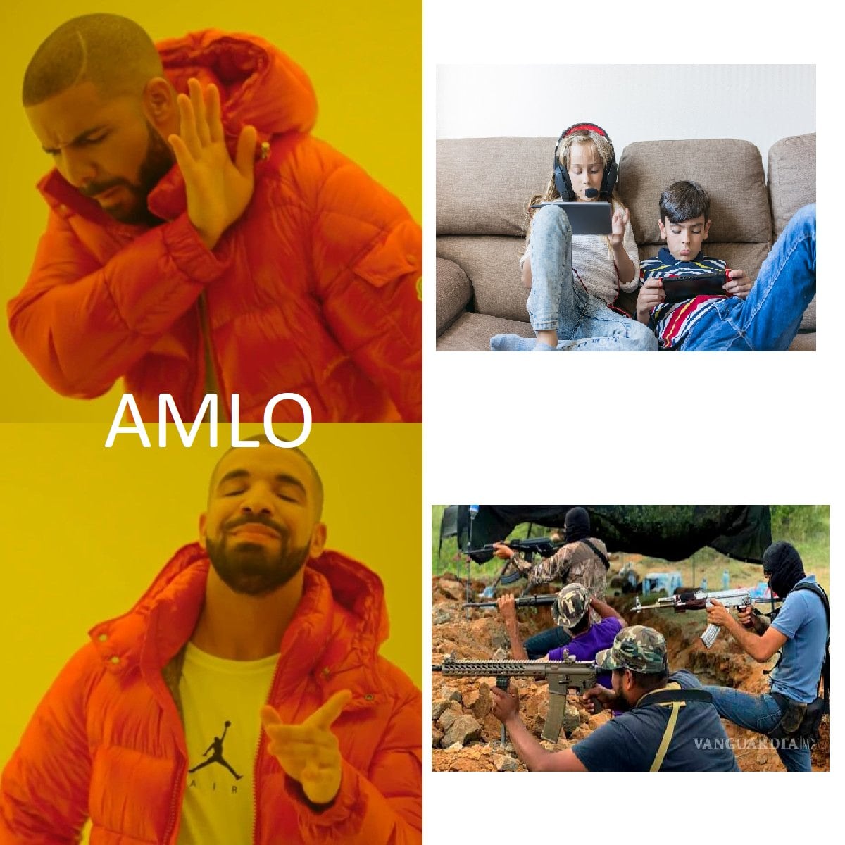 Memes de AMLO tras critica a los videojuegos