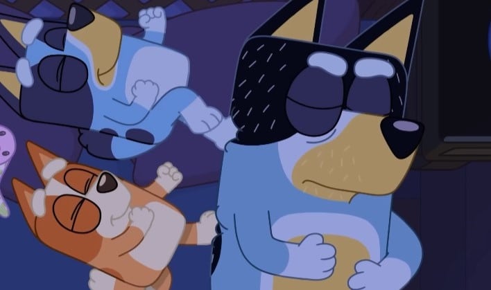 Bingo sueña con ir al espacio, capítulo de Bluey