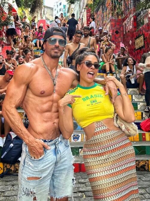 Galilea Montijo e Isaac Moreno