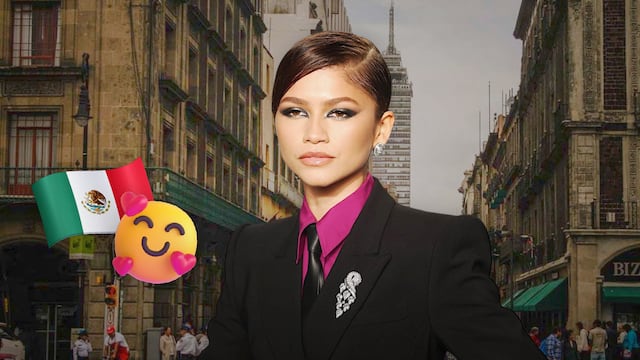 Zendaya es captada en el Centro Histórico de la CDMX.