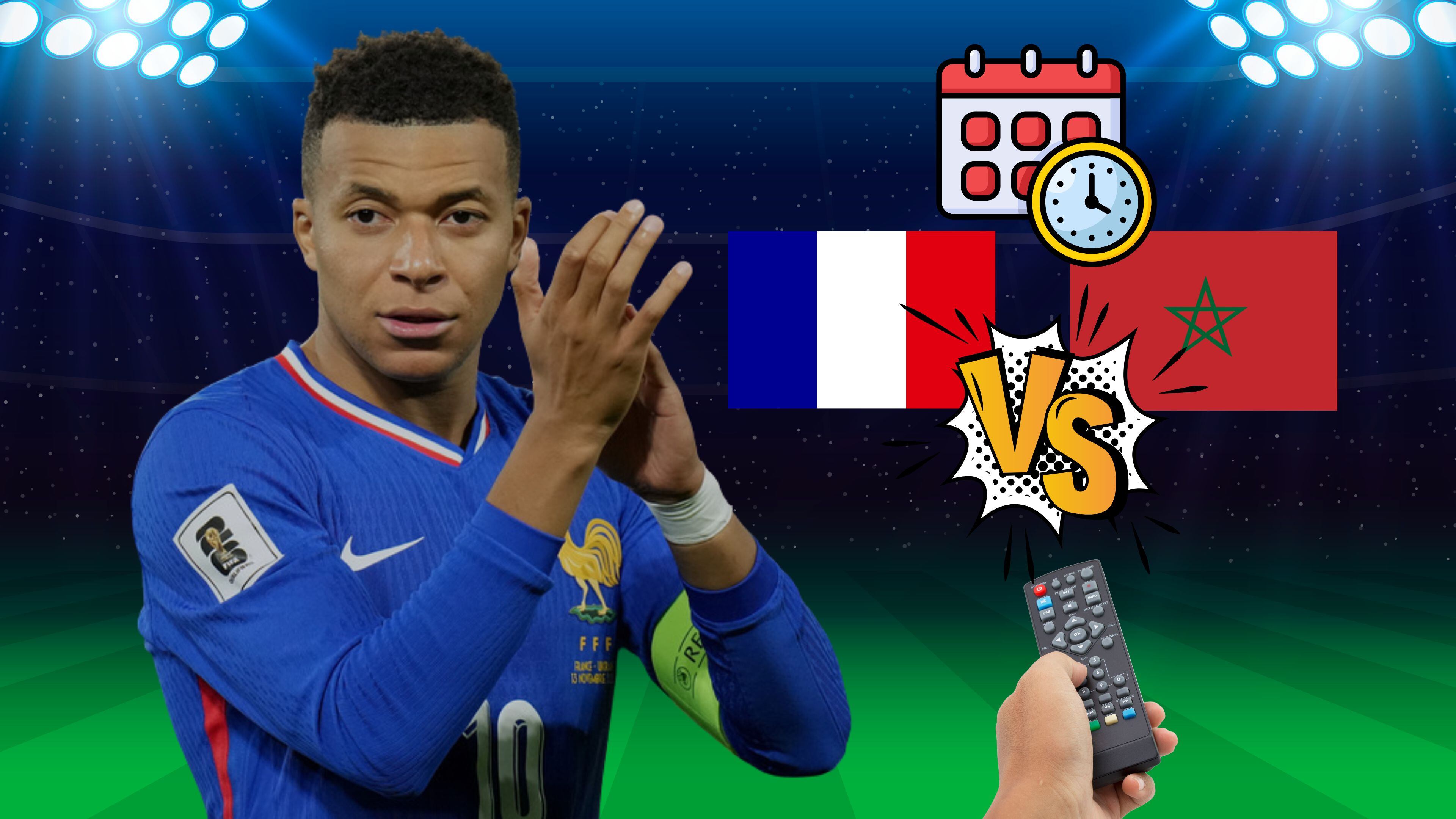 Francia vs Marruecos: Hora y canal para ver el partido de cuartos de final del Mundial 2026