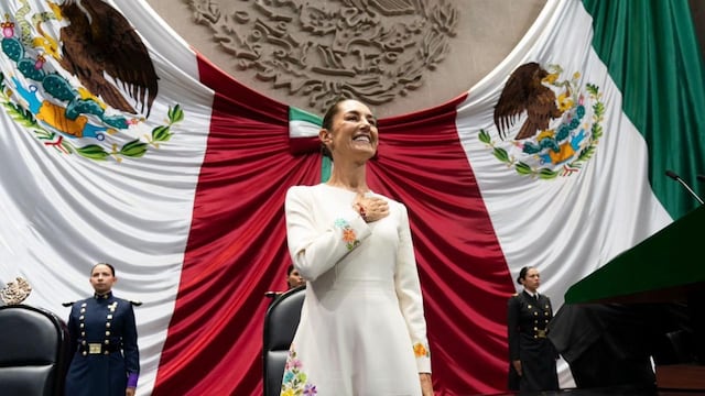 Emotivos momentos de la toma de protesta de Claudia Sheinbaum