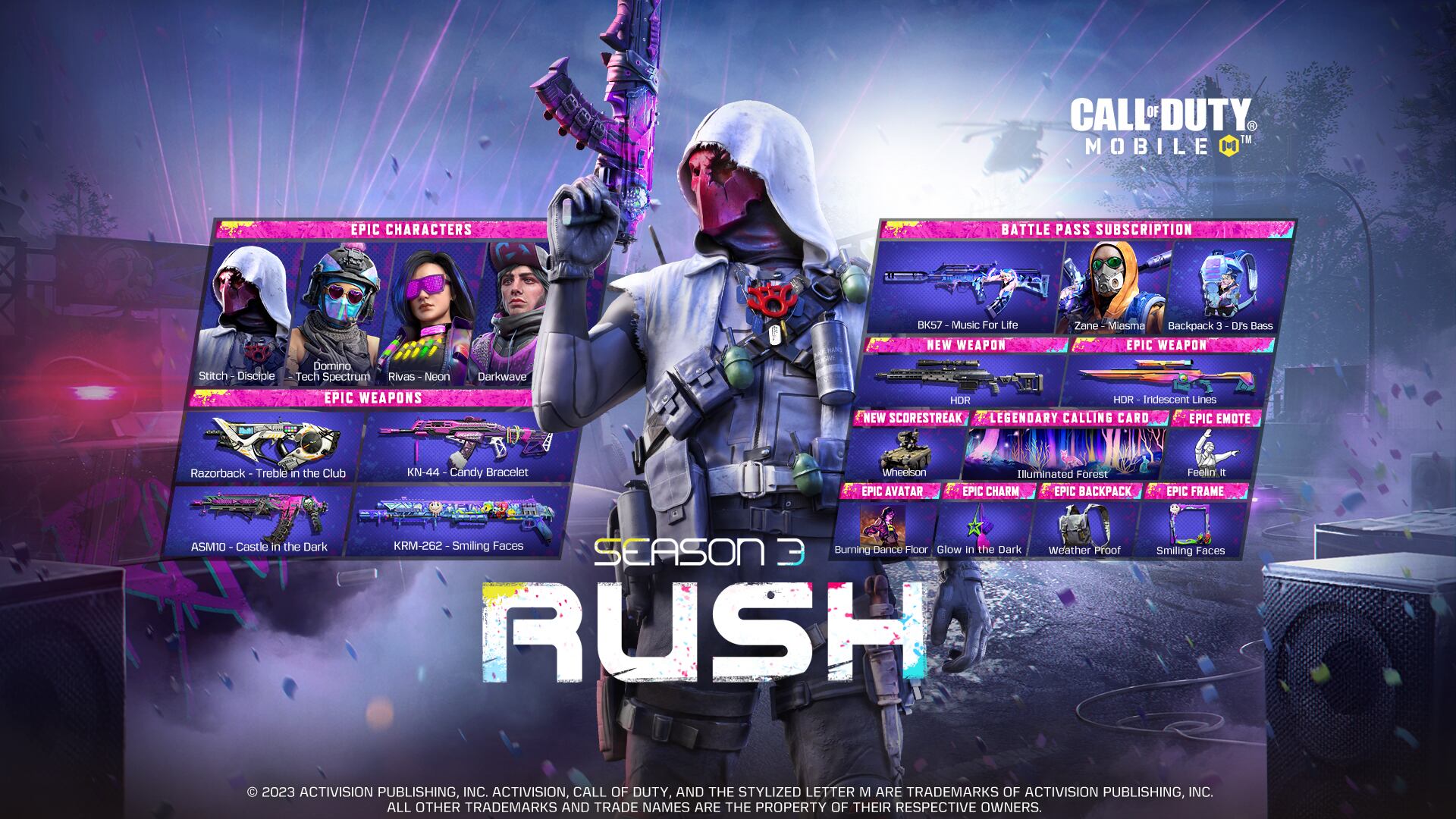 Temporada 3 - RUSH de Call of Duty: Mobile
