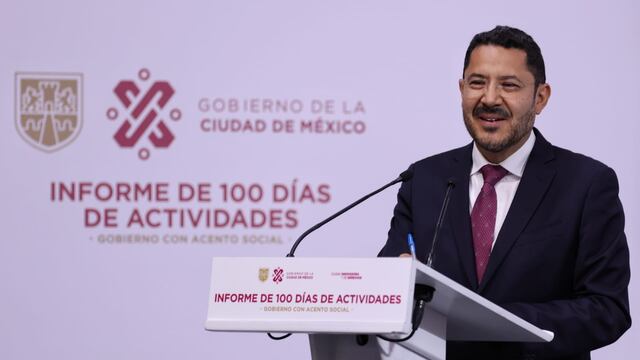 Martí Batres, informe de 100 días de actividades CDMX