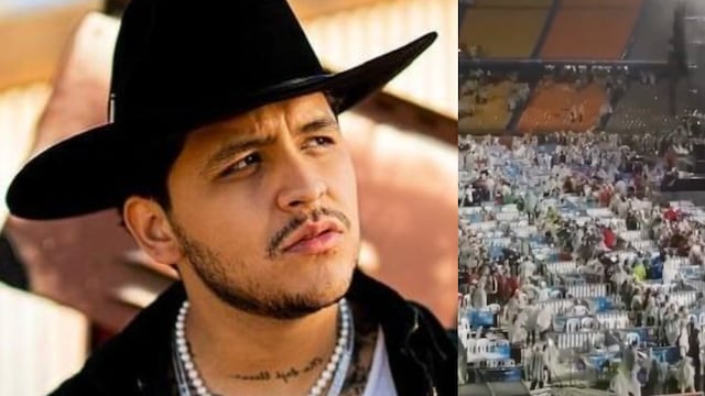 Christian Nodal no llega a concierto de Medellín