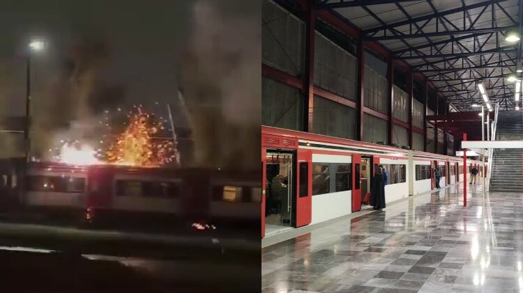 ¿Qué pasó en el Tren Suburbano? Corto circuito en la estación Cuautitlán