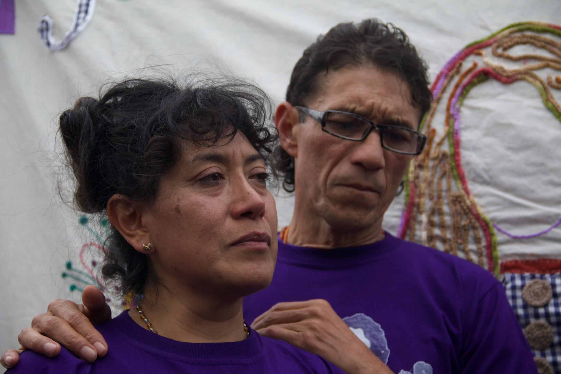 Araceli Osorio y Lesvy Rivera, papás de Berlín.