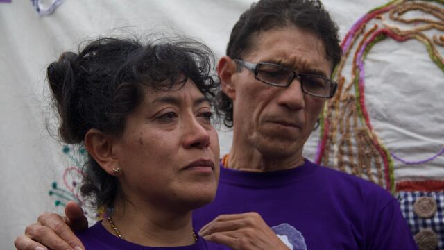 Araceli Osorio y Lesvy Rivera, papás de Berlín.