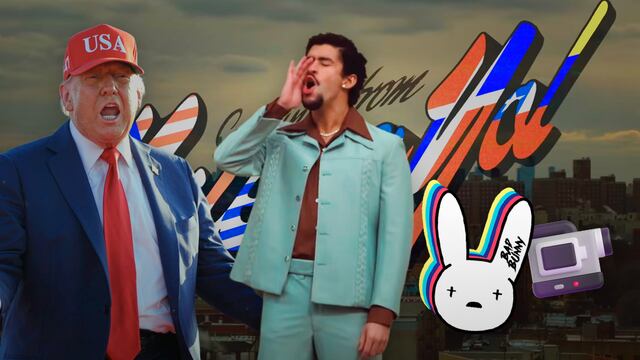 Bad Bunny se burla de Donald Trump con el video de NUEVAYoL en Youtube, en Día de la Independencia de Estados Unidos