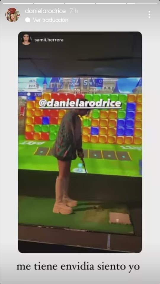 Daniela Rodrice dice que le tienen envidia.