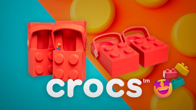 Así es la colaboración LEGO x Crocs y este es su precio