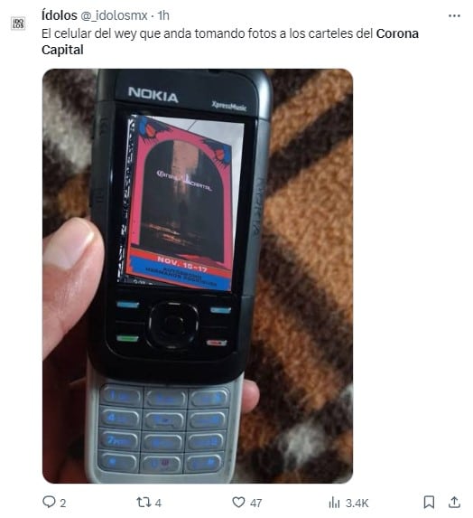 Memes por las pistas del Corona Capital 2024