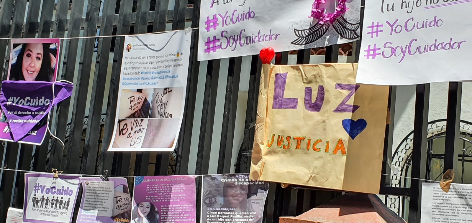 Exigen justicia para Luz Raquel