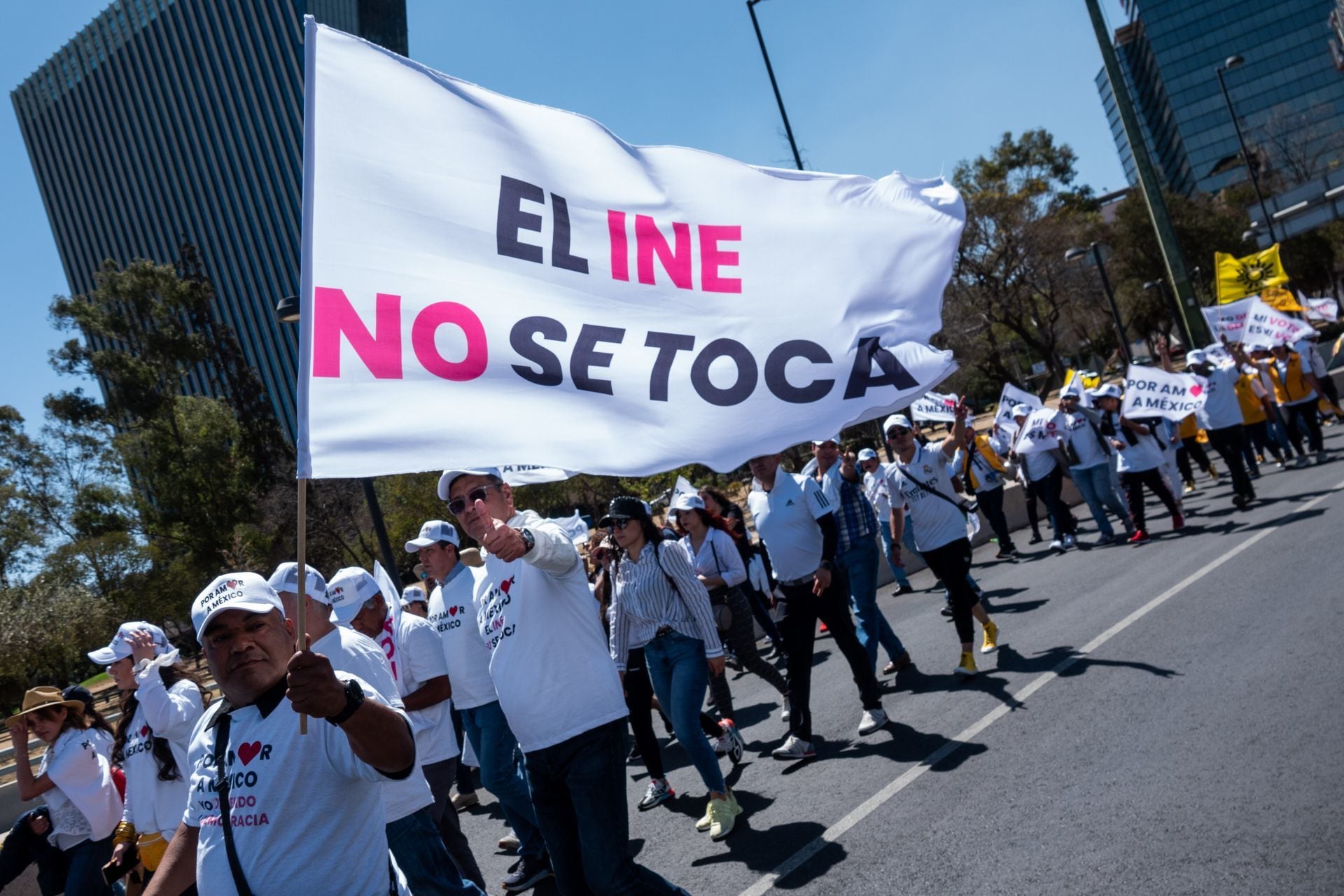 Marcha por el INE