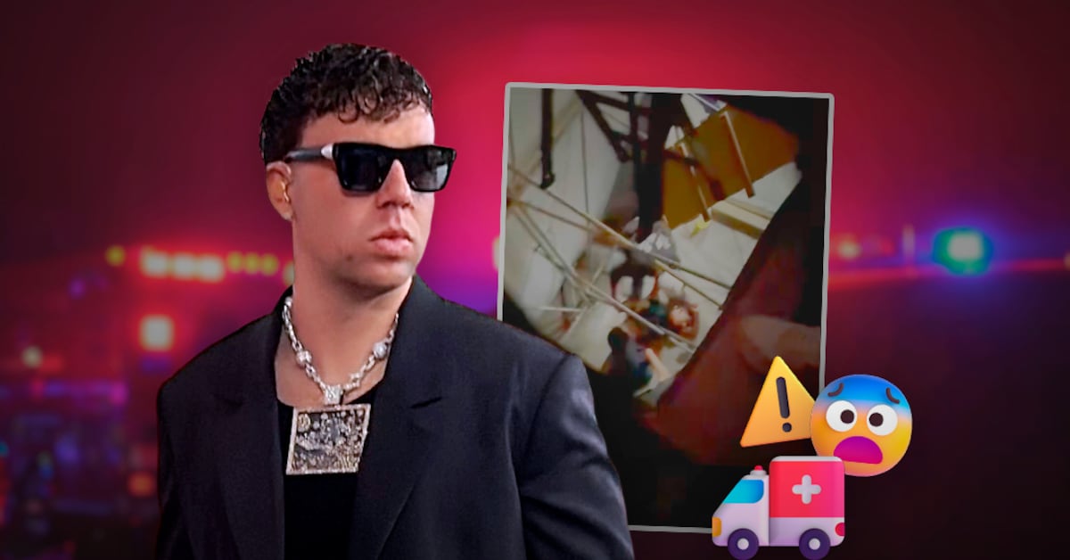 Pánico en el Concierto de Quevedo: Tres Heridos Tras Caída de Gradas en el Palacio de los Deportes - Ocesa da la Cara