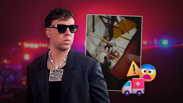 Accidente en concierto de Quevedo en CDMX