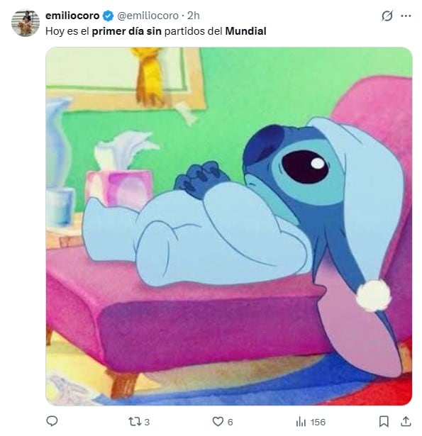 Memes primer día sin Mundial 2026