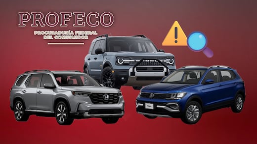 Profeco llama a revisar vehículos Volkswagen, Honda y Ford por fallas