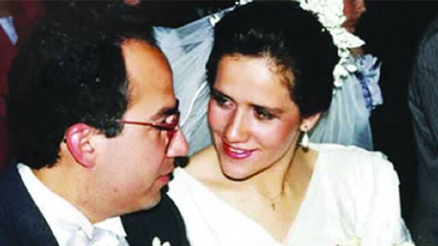 Felipe Calderón y Margarita Zavala