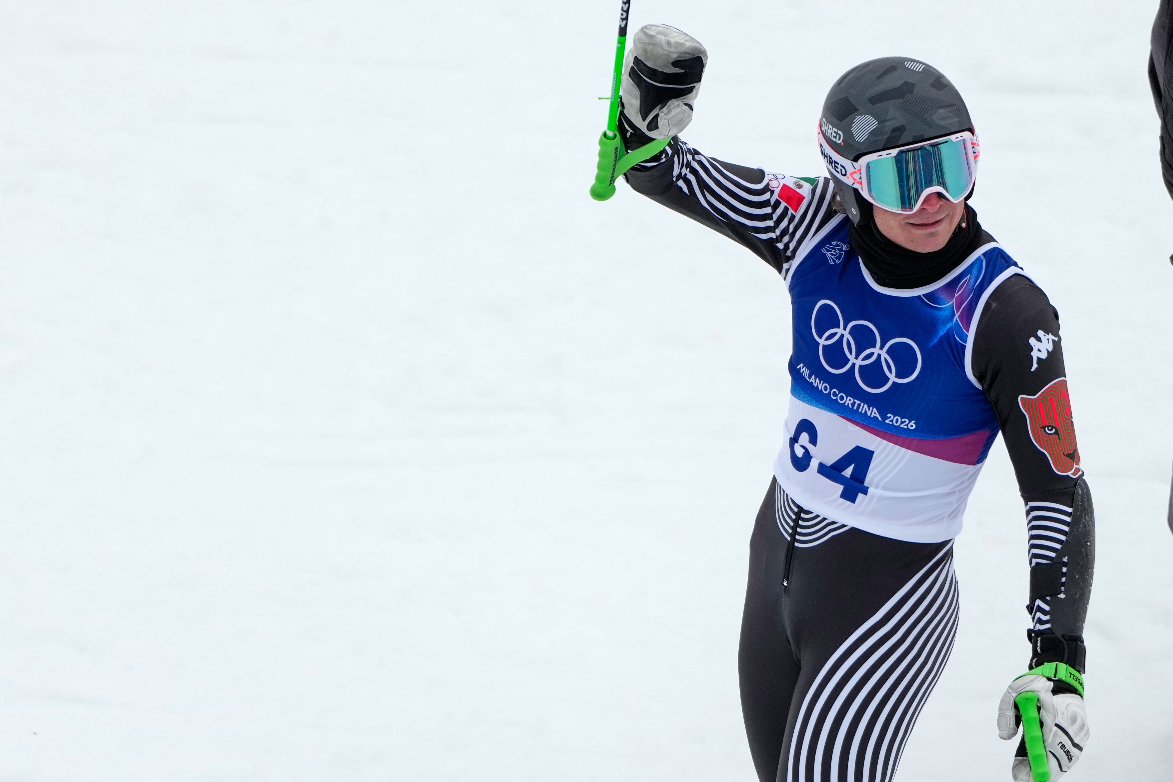 Lasse Gaxiola debutó en Milán-Cortina 2026