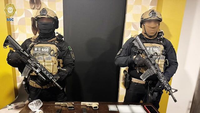 Operativo en CDMX contra presuntos narcotraficantes de Colombia