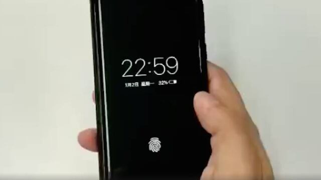 El prototipo de un teléfono ‘Vivo’.