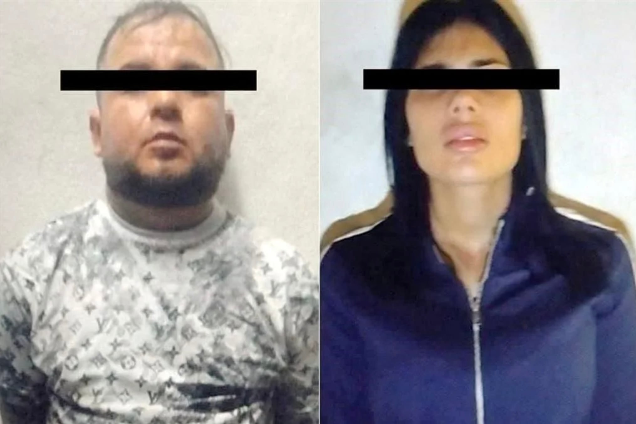 El Meca y Giselle Sampayo