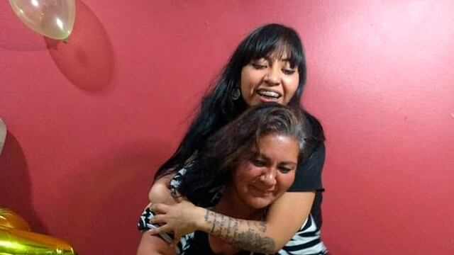 Esmeralda Gallardo y su hija Betzabé