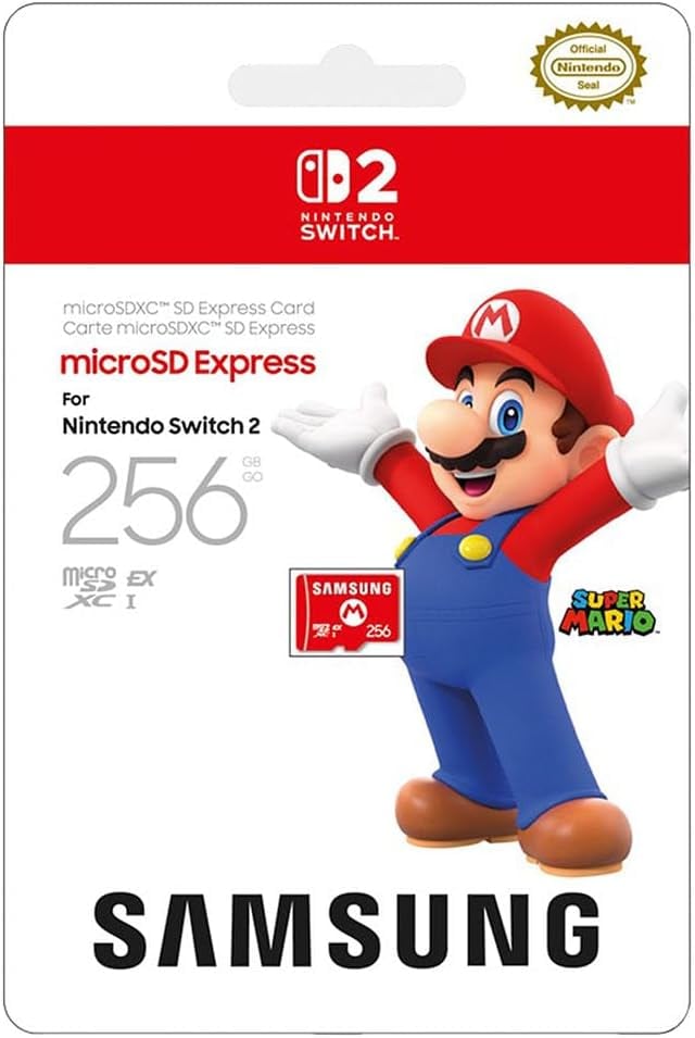 Nintendo Samsung microSD Express Card – 256GB for Switch 2