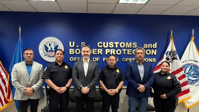 Autoridades de Monterrey visitaron el Puerto de Laredo para analizar oportunidades comerciales con Estados Unidos