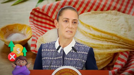 Sheinbaum descarta alza en el precio de la tortilla: “no hay razón para que suba”
