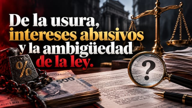 Los intereses pueden constituir usura