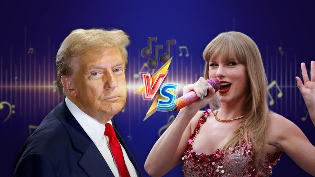 Taylor Swift retira sus canciones de videos de Donald Trump en TikTok