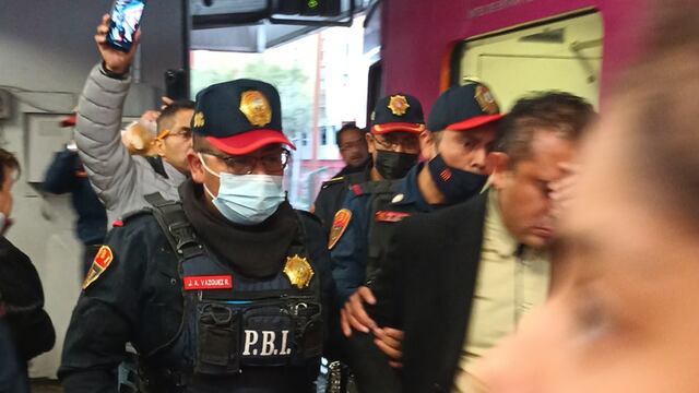 Detienen a conductor del Metro CDMX