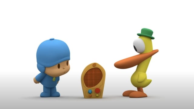 Pocoyó celebra el Día Mundial de la Radio