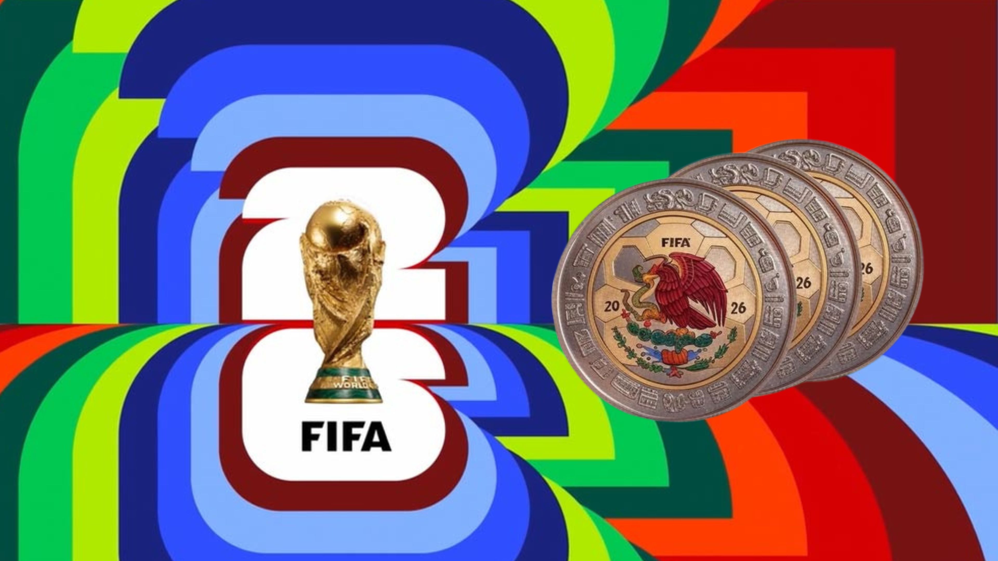 Banxico anuncia emisión de monedas conmemorativas del Mundial 2026