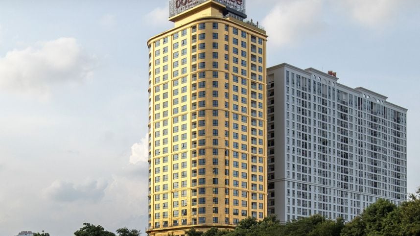 Dolce by Wyndham Hanoi Golden Lake: El hotel que jura estar bañado en oro; hasta el baño brilla