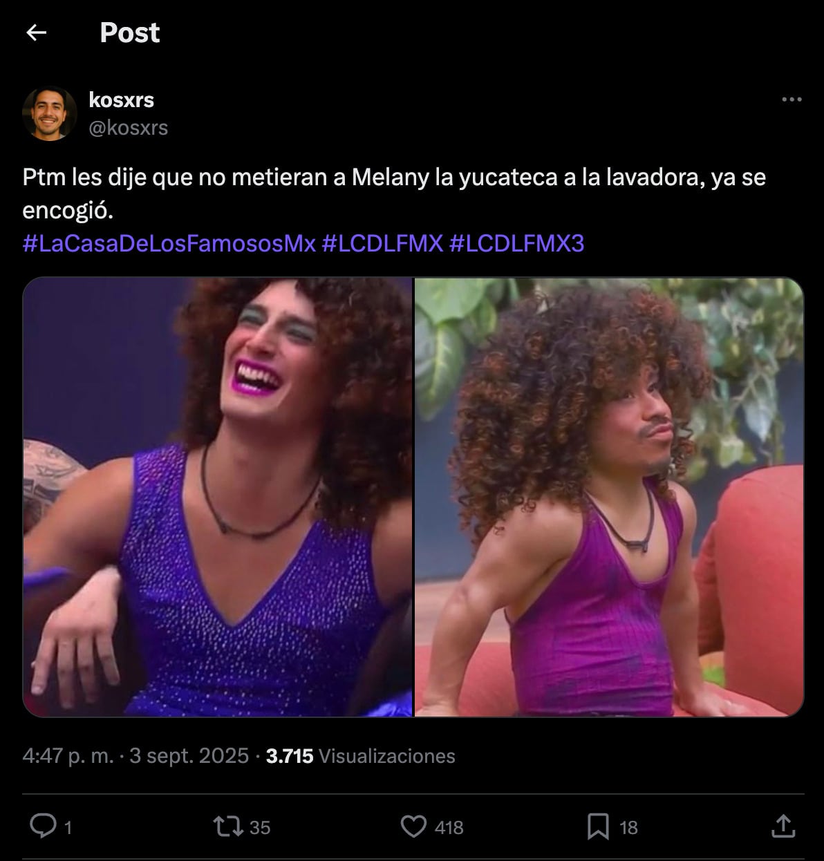 El Abelito se pone peluca en La Casa de los Famosos México y desata oleada de memes